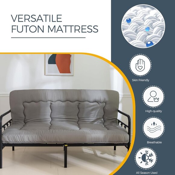 6" Extra Thick Japanese Floor Mattress - Picture 6 of 6